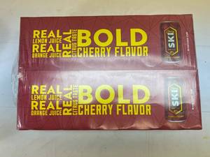 lot 155 image: S. 2x 12pk Ski-Cherry Citrus Soda