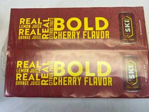 lot 156 image: S. 2x 12pk Ski-Cherry Citrus Soda