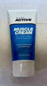 lot 332 image: 3x3oz Kuribl Muscle Cream-Arthitis & Muscle Pain Relief