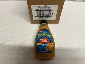 lot 362 image: LL. 6x 9oz Ortega Chipotle Aioli Sauce