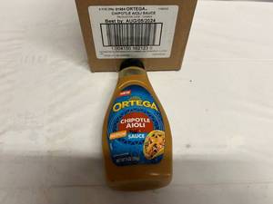 lot 363 image: LL. 6x 9oz Ortega Chipotle Aioli Sauce