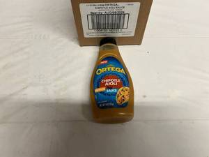 lot 366 image: LL. 6x 9oz Ortega Chipotle Aioli Sauce