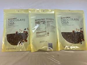 lot 301 image: LL. 6x 12oz Chocolate Chia Granola-Greenwise