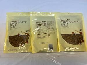 lot 302 image: LL. 6x 12oz Chocolate Chia Granola-Greenwise