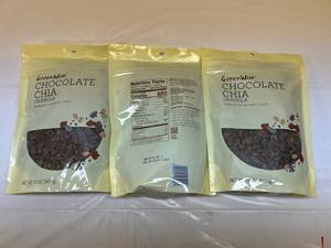 lot 305 image: LL. 6x 12oz Chocolate Chia Granola-Greenwise