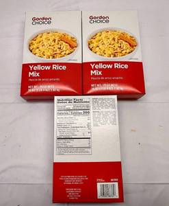 lot 240 image: II. 4x 2lb4oz Yellow Rice Mix-Good Choice
