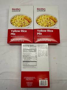 lot 244 image: II. 4x 2lb4oz Yellow Rice Mix-Good Choice