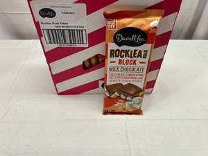 lot 234 image: II. 12x 6.4oz Rock Lea Road Milk Chocolate Block
