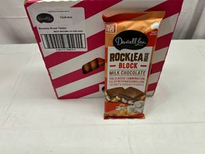 lot 236 image: II. 12x 6.4oz Rock Lea Road Milk Chocolate Block