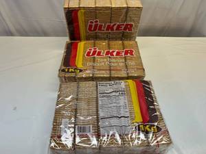 lot 175 image: 3x2lbs Ulker Tea Biscuits