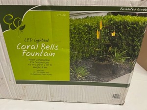 lot 1 image: LED Light Coral Bells-No Fountain