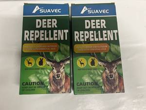 lot 9 image: 2x Deer Repellant Spray-one missing Spray Nozzle