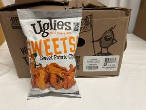 lot 13 image: 22x 1.5oz Uglies Sweet Potato Kettle Chips