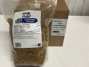 lot 17 image: 2x 3lb Sunflower Kernels-Tajin Chili Lime
