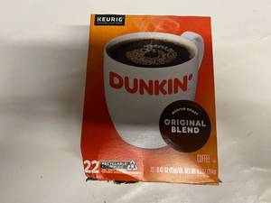 lot 25 image: 22ct Dunkin Kcups