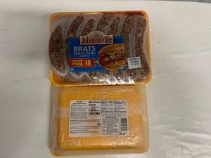 lot 40 image: 2x 12pk Johnsonville Orignal Brats