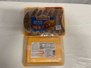 lot 41 image: 1x12pk & 2x 5pk Johnsville Orignal Brats