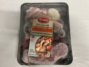 lot 49 image: Tyson Pork Roast & Vegetable Slow Cooker Kit