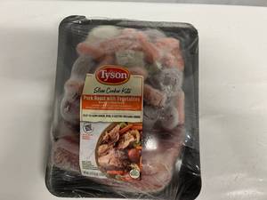 lot 57 image: Tyson Pork Roast & Vegetable Slow Cooker Kit