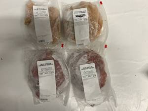 lot 79 image: 4.6lbs Sliced Turkey & Ham