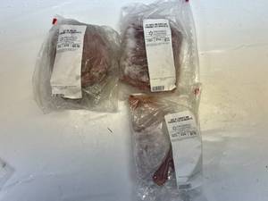 lot 80 image: 3.65lbs Super Trim Cooked Ham & Ol Farmers Ham