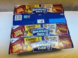 lot 82 image: 3x 8pouches Breakfast Pack