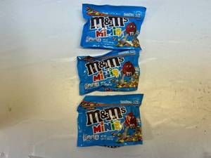 lot 87 image: 3x 9.4oz m&m Minis