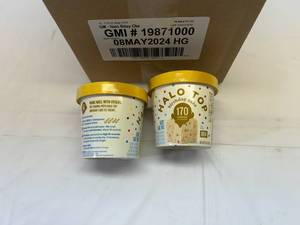 lot 191 image: 12x 1.76oz Halo Top-Birthday Cake