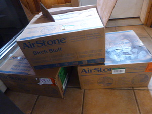 lot 59 image: 3 Boxes of AirStone Birch Bluff Wall Tile