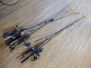 lot 65 image: 11 Fishing Rods and Reels