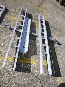 lot 173 image: Black Widow Double Dirt Bike Carrier