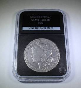 lot 7 image: 1904 O Morgan Silver Dollar 90% Silver