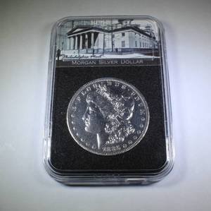 lot 11 image: 1885 Morgan Silver Dollar 90% Silver
