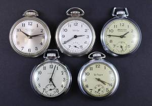 lot 31 image: 5 - Pocket Watches