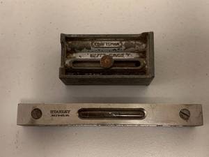 lot 3 image: Vintage Craftsman & Stanley Tools