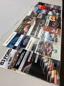 lot 9A image: Vintage Ford Brochure Collection