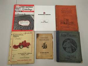 lot 18A image: Vintage Massey-Harris Manuals Lot