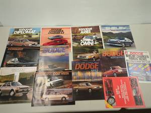 lot 20A image: 1980s Dodge Car Brochure Collection