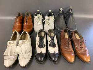 lot 31A image: Mens Vintage Dress Golf & Casual Shoe Lot
