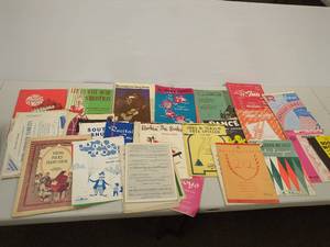 lot 36A image: Vintage Music Book Collection