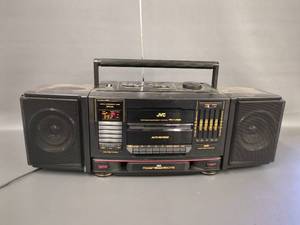 lot 38A image: JVC PC-V66 Boombox Radio Cassette Player