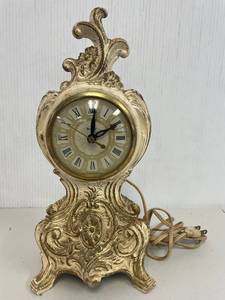 lot 41 image: Vintage Electric Mantel Clock