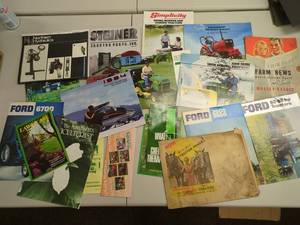 lot 42A image: Vintage Tractor Brochures Lot