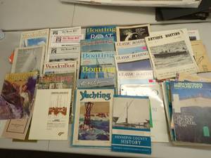 lot 45A image: Vintage Boating Magazine Collection Lot