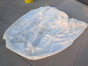 lot 49A image: Vintage 1943 Switlik Parachute Canopy