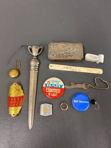 lot 49H image: Vintage Collectible Memorabilia Lot incl. Hamms Beer