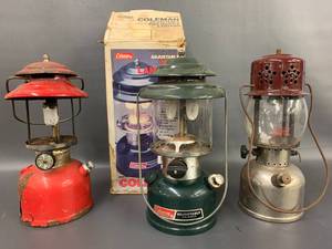 lot 53A image: Vintage Coleman Lantern Collection