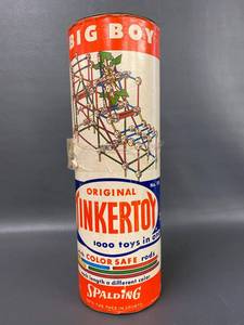 lot 75A image: Vintage Tinkertoy Big Boy Set No. 155
