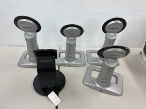 lot 92 image: Samsung Monitor Stands Set of 5