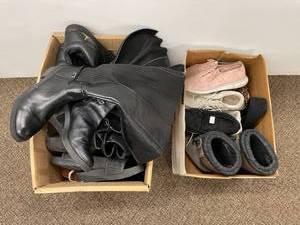 lot 102 image: Diverse Shoe Lot Adidas, Bogs, More